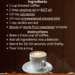 JavaFit slim sip froth brew recipe free download